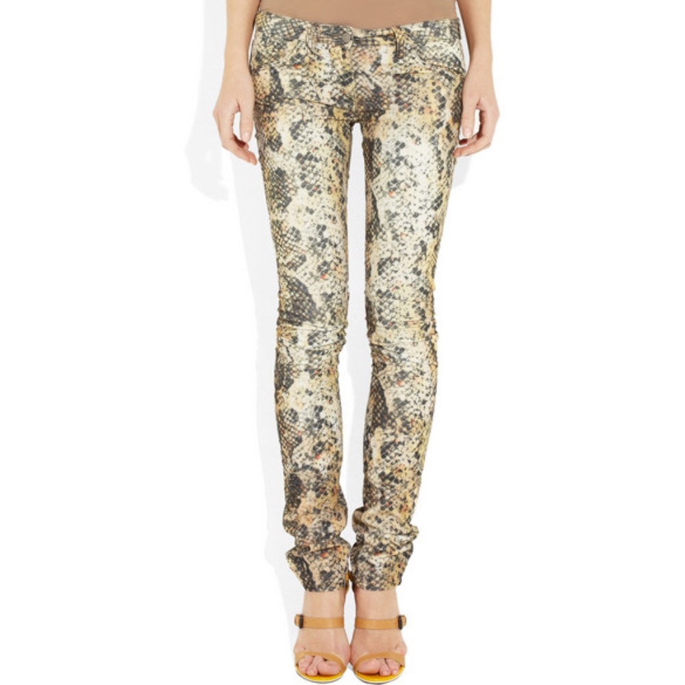 Isabel Marant Snake Corduroys Sz 40 Retail $340